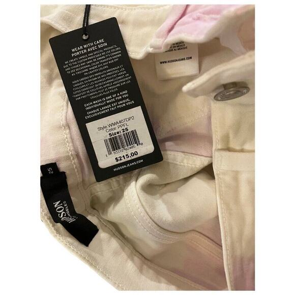 Hudson Jeans Nico Super Skinny - Paper Flower - Size 25 NWT - Picture 3 of 15